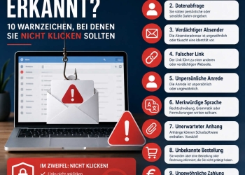 Phishing-Mail erkannt? 10 Warnzeichen, bei denen Sie nicht klicken sollten